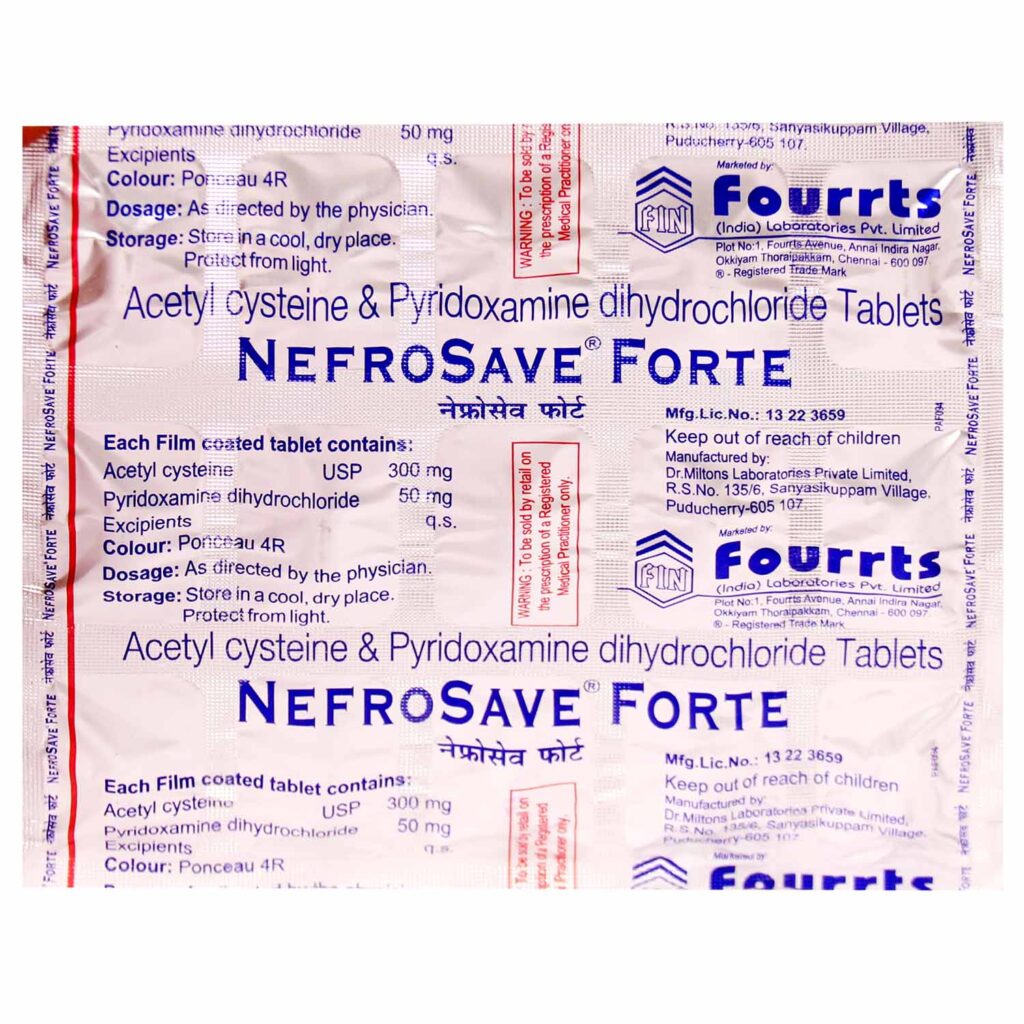 Nefrosave Tablet Uses in Tamil