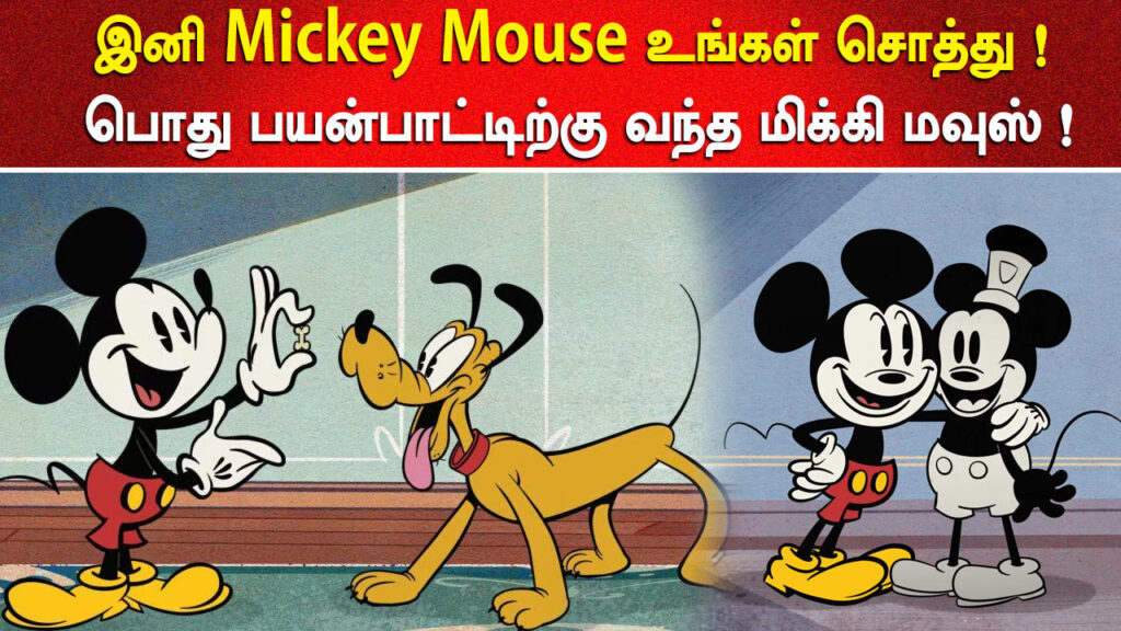 Mickey Mouse in public use